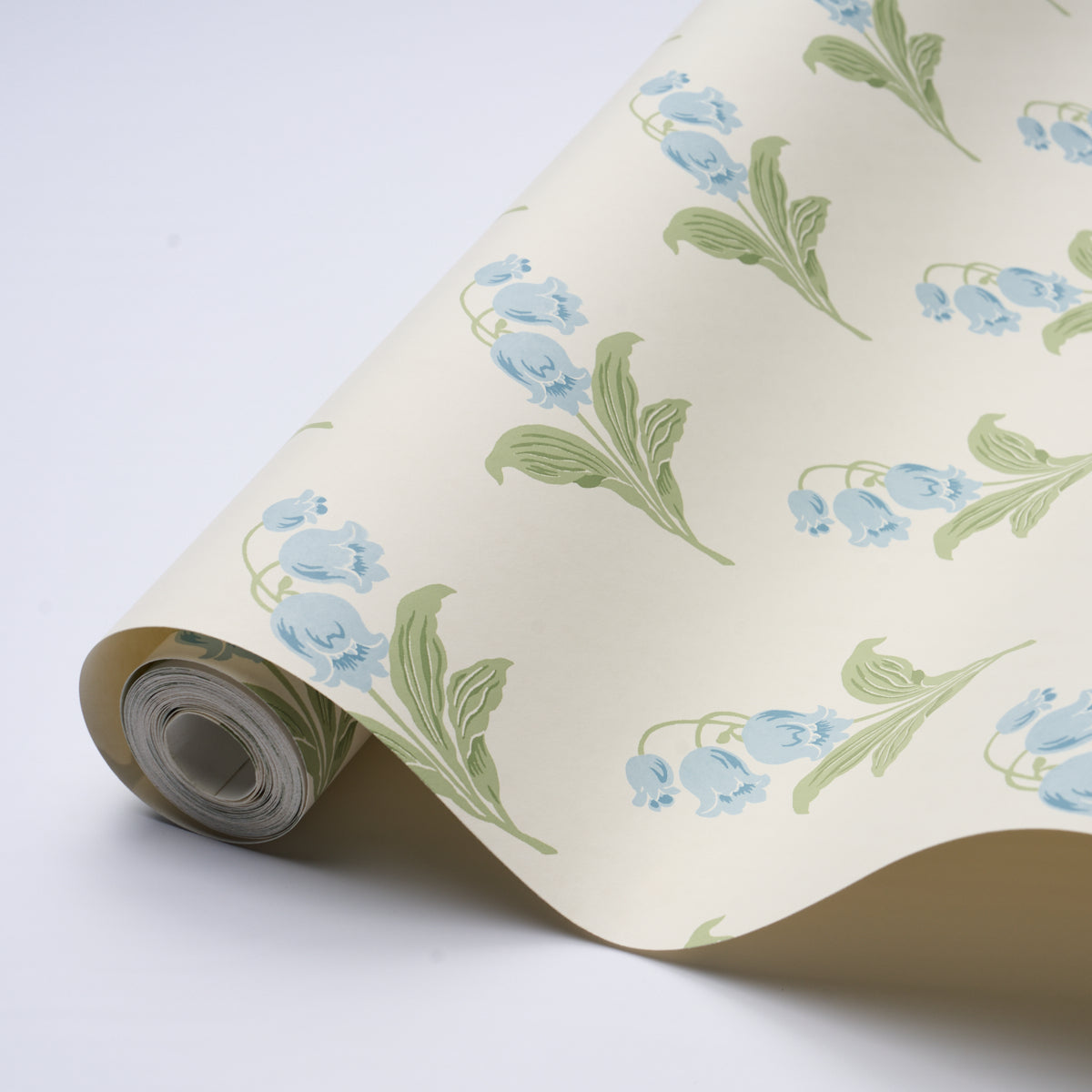 Schumacher Lily Of The Valley Bluebell Wallpaper - Eade's Wallpaper