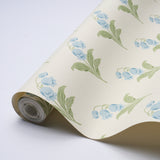 Schumacher Lily Of The Valley Bluebell Wallpaper - Eade's Wallpaper