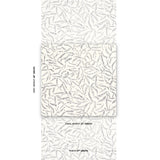 Schumacher Leaf Bloom Charcoal Wallpaper - Eade's Wallpaper