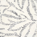 Schumacher Leaf Bloom Charcoal Wallpaper - Eade's Wallpaper