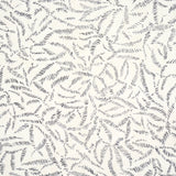 Schumacher Leaf Bloom Charcoal Wallpaper - Eade's Wallpaper