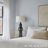Schumacher Leaf Bloom Sky Wallpaper - Eade's Wallpaper