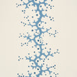 Schumacher 5016451 CORAL STRIPE in BLUE Wallpaper - WALLFLOW