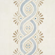 Schumacher 5016460 LEONIDIS STRIPE in BLUE Wallpaper - RHYTH