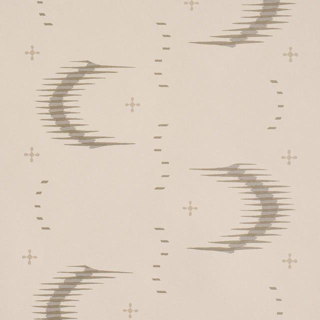 Schumacher 5016470 ARISTELLE in WARM SILVER Wallpaper - WALL