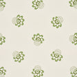 Schumacher 5016482 AUCLAIR FLORAL in GREEN Wallpaper - WALLF