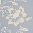 Schumacher 5016490 BELL FLOWERS in LIGHT BLUE Wallpaper - WA