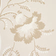 Schumacher 5016492 BELL FLOWERS in NEUTRAL Wallpaper - WALLF