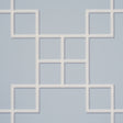 Schumacher 5016501 GEORGETTE TRELLIS in LIGHT BLUE Wallpaper