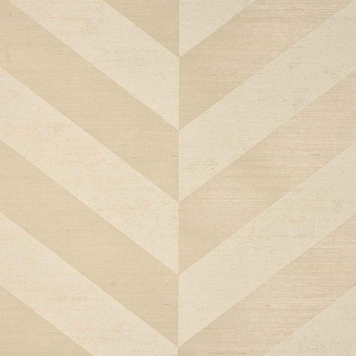 Schumacher 5016560 STAGGERED CHEVRON SISAL in IVORY Wallpape