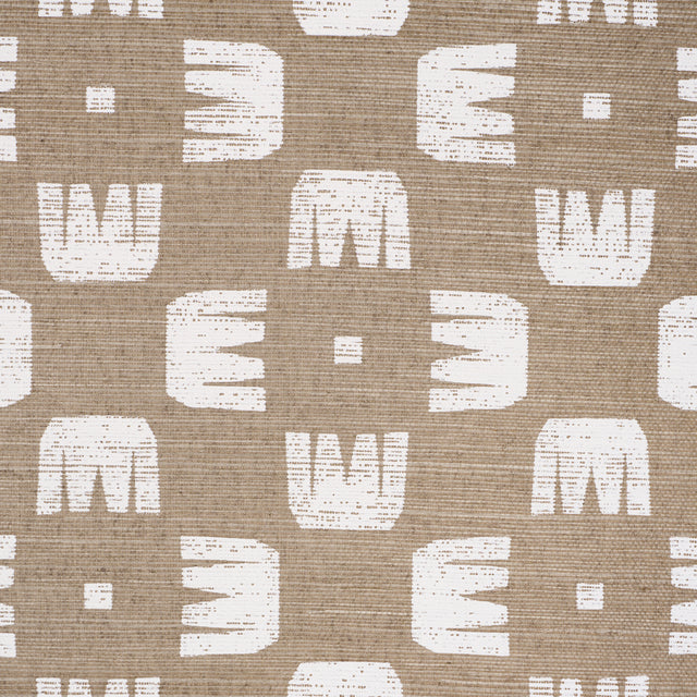 Schumacher 5016631 RAZE SISAL in DUST Wallpaper - HADIYA WIL