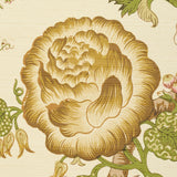 Schumacher Josephine Sisal Citron Wallpaper