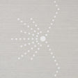 Schumacher 5016720 ROYÃˆRE STRIPE SISAL in DOVE Wallpaper - 