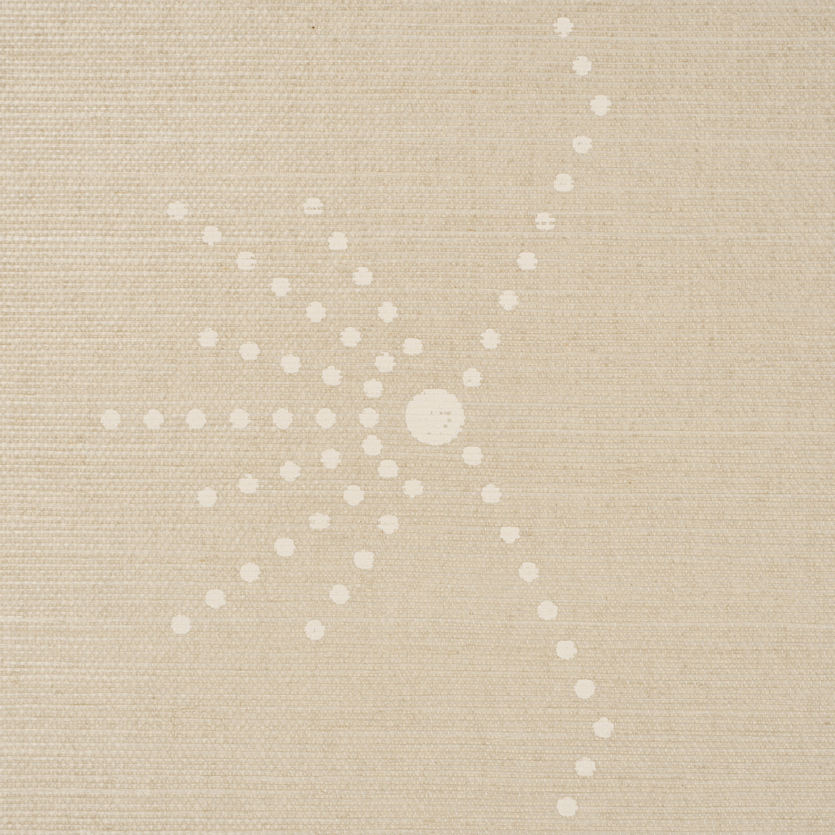 Schumacher 5016721 ROYÃˆRE STRIPE SISAL in SAND Wallpaper - 