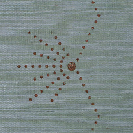 Schumacher 5016722 ROYÃˆRE STRIPE SISAL in SEAGLASS Wallpape
