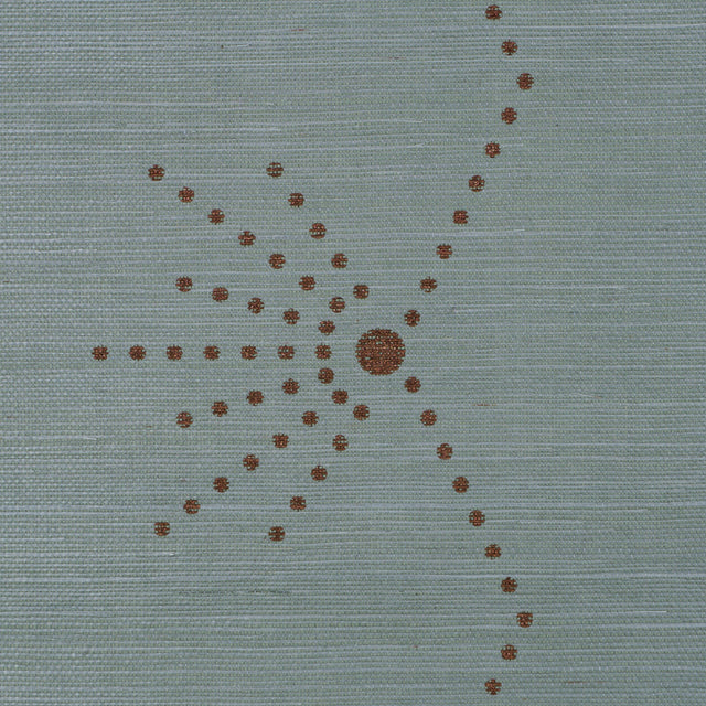 Schumacher 5016722 ROYÃˆRE STRIPE SISAL in SEAGLASS Wallpape