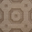 Schumacher 5016732 BEVELED FRAME SISAL in SEPIA Wallpaper - 