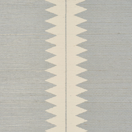 Schumacher 5016740 BRISTLE STRIPE SISAL in MINERAL Wallpaper