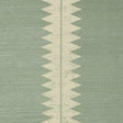 Schumacher 5016742 BRISTLE STRIPE SISAL in SEAGLASS Wallpape