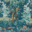 Schumacher 5016820 LA FORÃŠT 3 PANEL SET in AUTUMN GREEN FOR
