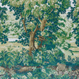 Schumacher 5016821 LA FORÃŠT 3 PANEL SET in SPRING GREEN FOR