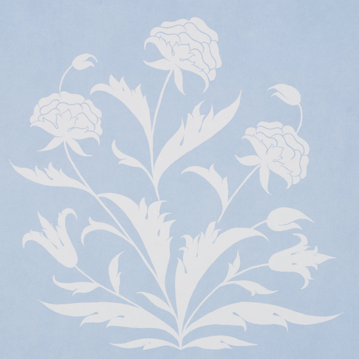 Schumacher 5016831 PALLADIO MUGHAL TWO PANEL SET in SKY Wall