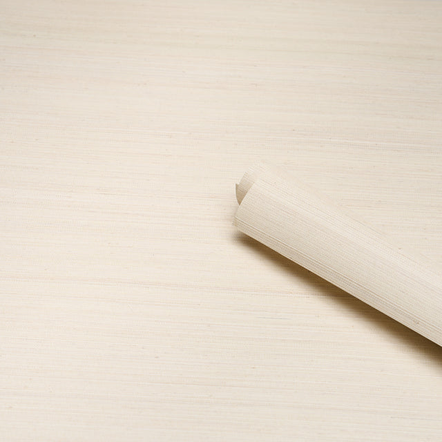 Schumacher 5016870 MUSA ABACA WALLCOVERING in IVORY Wallpape