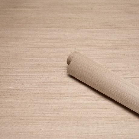 Schumacher 5016871 MUSA ABACA WALLCOVERING in ANTIQUE BLUSH 