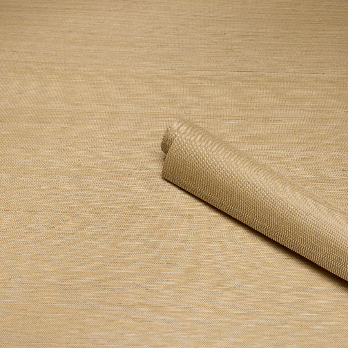 Schumacher 5016873 MUSA ABACA WALLCOVERING in SOFT GOLD Wall