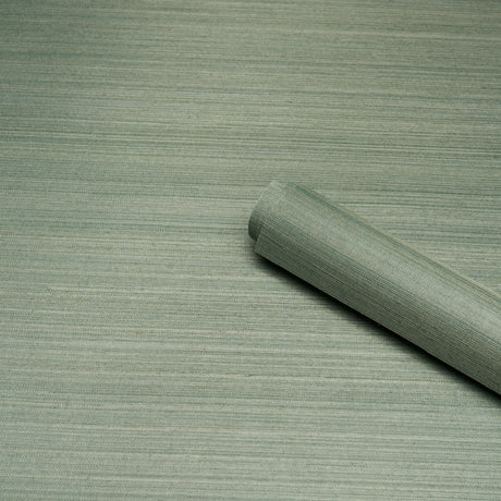 Schumacher 5016874 MUSA ABACA WALLCOVERING in SEAFOAM Wallpa
