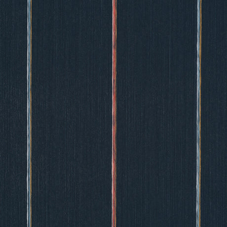 Schumacher 5016891 DRAPER STRIPE in SURF CAMP Wallpaper - BA