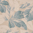 Schumacher 5016981 ARBOREAL HANDPRINT in BLUE Wallpaper - SC