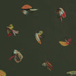 Schumacher 5016991 FLY FISHING in FOREST GREEN Wallpaper - A