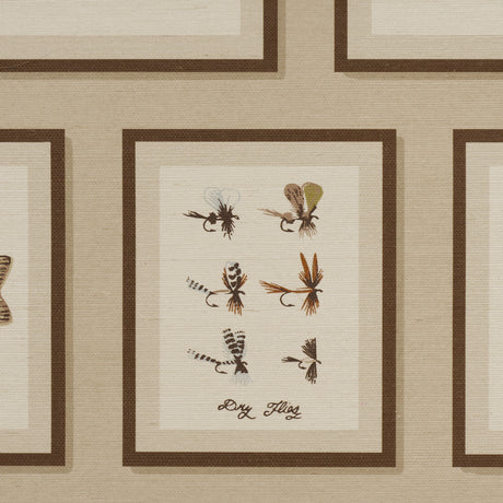 Schumacher 5017001 JAMIE'S TROPHIES SISAL in NATURAL Wallpap