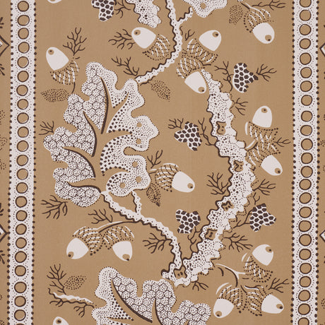 Schumacher 5017010 RICHMOND HOUSE in SAFFRON Wallpaper - A C