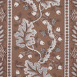 Schumacher 5017011 RICHMOND HOUSE in MOCHA Wallpaper - A COU