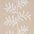 Schumacher 5017101 ELOISE EMBROIDERY WALLCOVERING in NATURAL