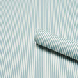 Schumacher 5017191 EMMA STRIPE NARROW in CHAMBRAY Wallpaper 