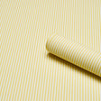 Schumacher 5017196 EMMA STRIPE NARROW in YELLOW Wallpaper - 