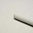 Schumacher 5017198 EMMA STRIPE NARROW in STONE Wallpaper - P