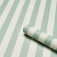 Schumacher 5017212 EMMA STRIPE in SEAGLASS Wallpaper - PEREN