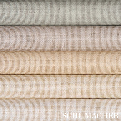 Schumacher 5017251 PAPERWEAVE VINYL in PEARL Wallpaper - SCH