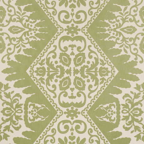 Schumacher 5017310 BERKELEY in APPLE Wallpaper - WILLIAMSBUR