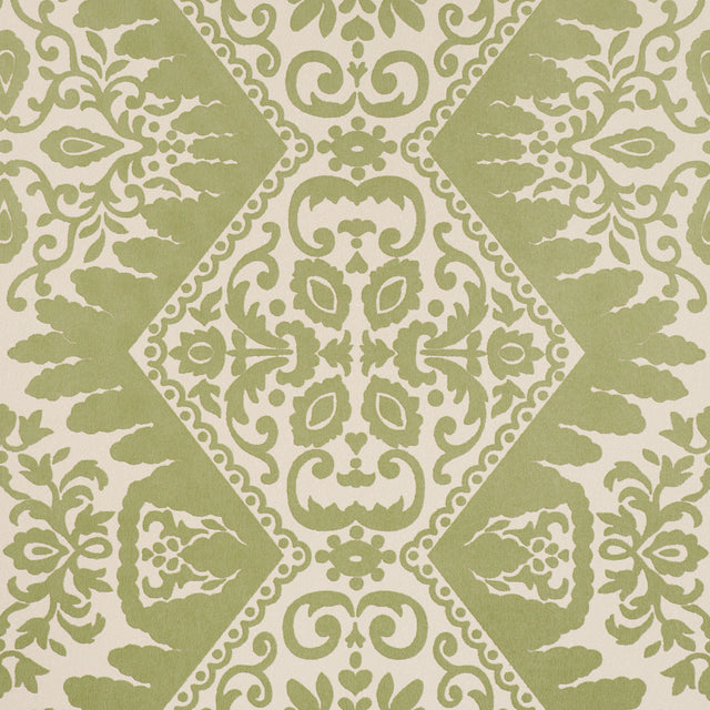 Schumacher 5017310 BERKELEY in APPLE Wallpaper - WILLIAMSBUR