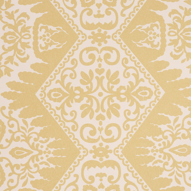 Schumacher 5017312 BERKELEY in STRAW Wallpaper - WILLIAMSBUR