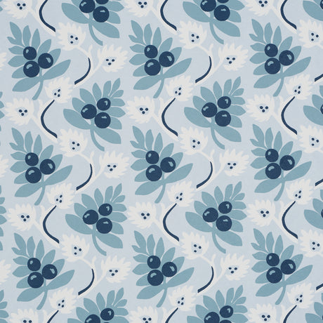 Schumacher 5017342 CUSTIS ORCHARD in SKY Wallpaper - WILLIAM
