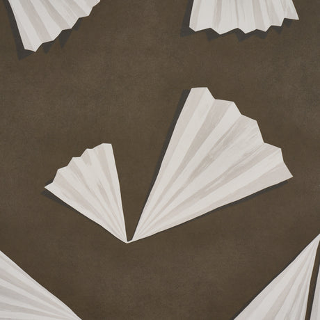 Schumacher 5017350 ANTOINETTE in ESPRESSO Wallpaper - BACKDR