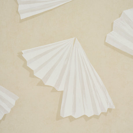 Schumacher 5017352 ANTOINETTE in WARM WHITE Wallpaper - BACK