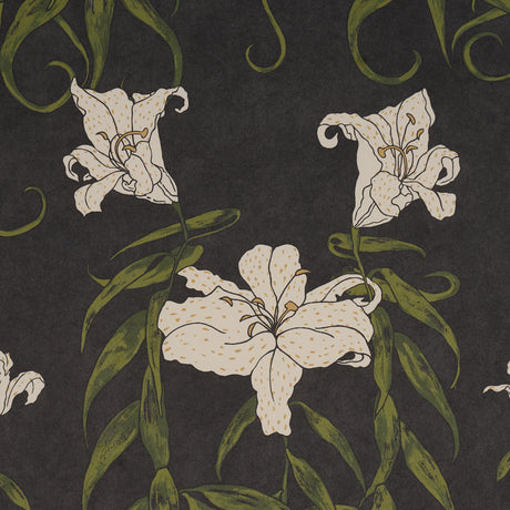 Schumacher 5017382 LADY LILITH in CARBON Wallpaper - BACKDRO