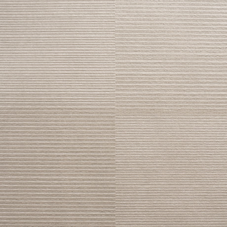 Schumacher 5017410 QUINTON OFFSET RIB WALLCOVERING in PLATIN